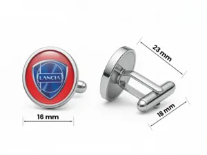 Lancia Novelty Cufflinks Modern Design Universal Max